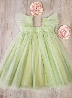 Robe tutu tulle Shirel avec petites manches