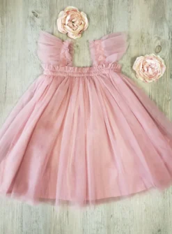 Robe tutu tulle Shirel avec petites manches