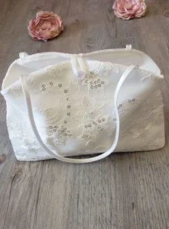 Sac cérémonie dentelle et sequin