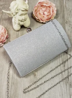 Sac de soirée clutch scintillant