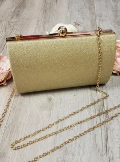 Sac de soirée clutch scintillant
