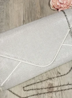 Sac pochette mariage ou soirée grand format