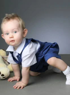 salopette short bébé garçon cérémonie