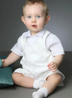 salopette short bébé garçon cérémonie