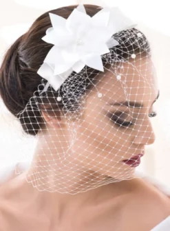 Serre tete voilette mariage femme