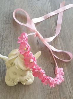 Serre tête bandeau fleurs et strass