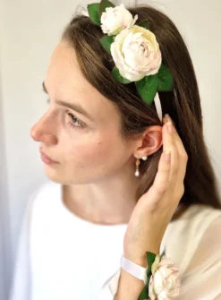 Serre-tête Fleurs de Pivoines