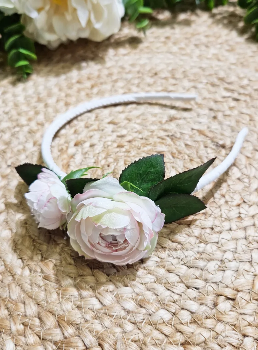 Serre-tête Fleurs de Pivoines