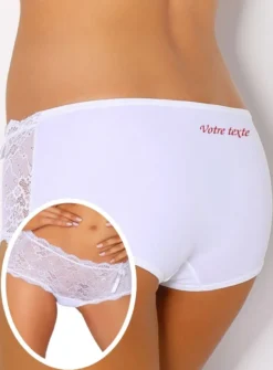 Shorty dentelle mariage VESTA