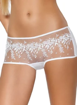 Shorty mariage broderie SARI