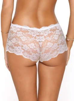 Shorty mariage tout dentelle Katia