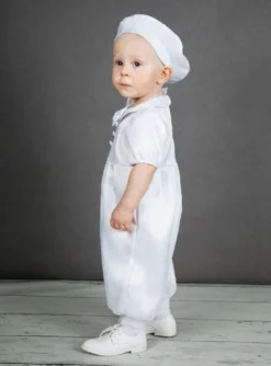 Tenue bébé garçon Vinci Blanc 3 mois