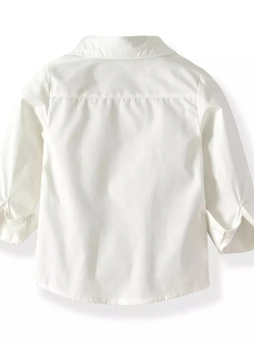 Tenue cérémonie bébé et petit garçon bordeaux