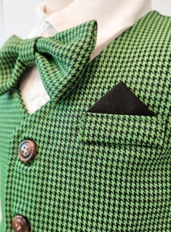 Tenue de cérémonie petit garçon verte