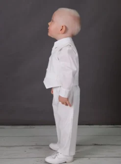 Tenue mariage garçon coton Oliver 4p.