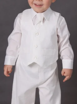 Tenue mariage garçon coton Oliver 4p.