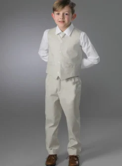 Tenue mariage garçon coton Oliver 4p.