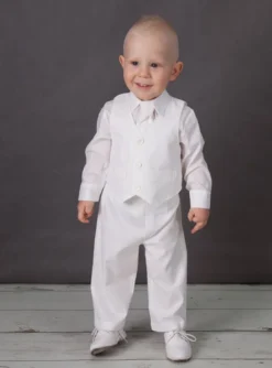 Tenue mariage garçon coton Oliver 4p.