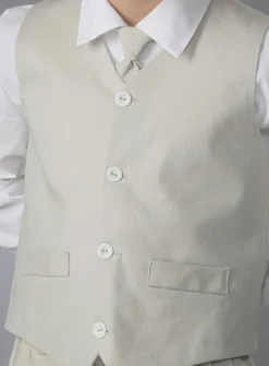 Tenue mariage garçon coton Oliver 4p.