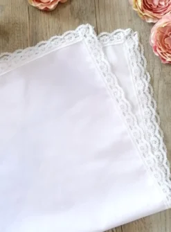 Tissu linge dentelle