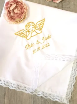 Tissu linge dentelle