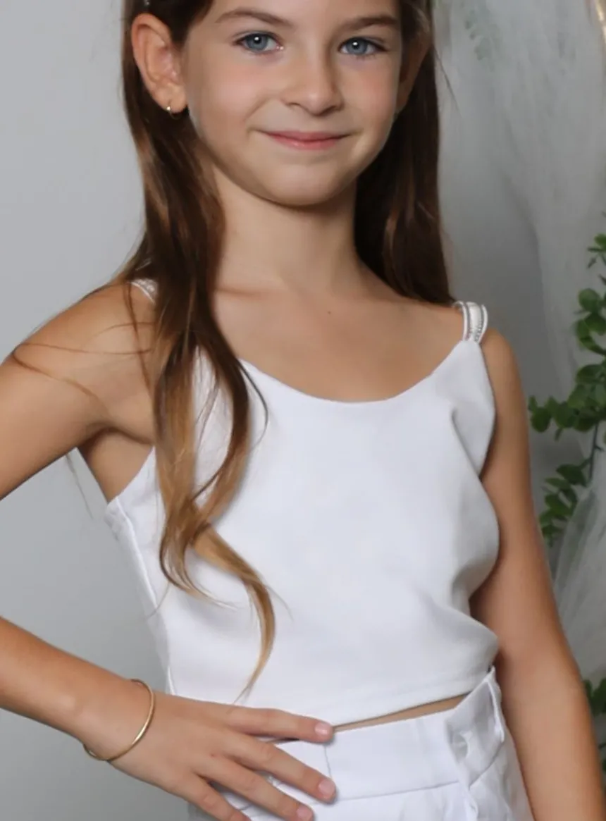 Top bandeau fille
