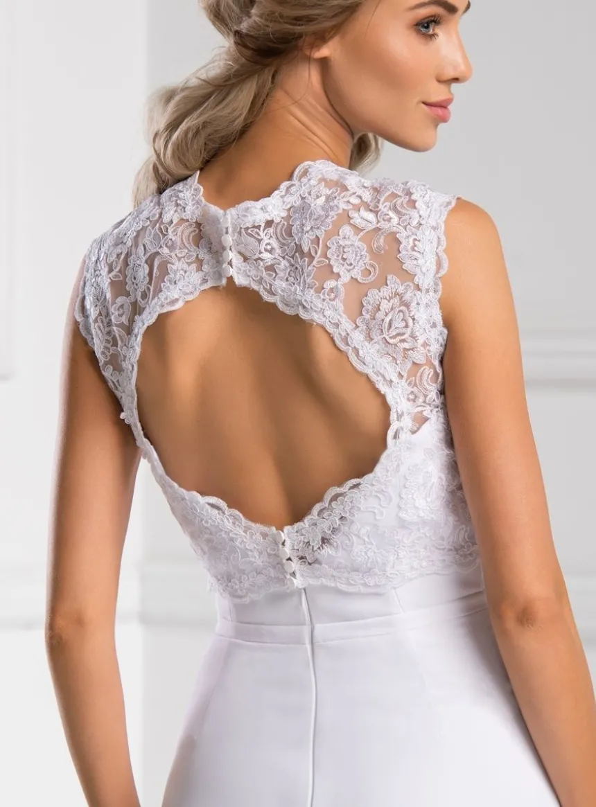 Top dentelle femme dos nu
