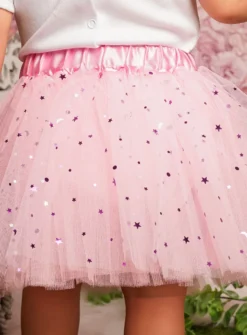 Tutu pour princesse + barrette noeud