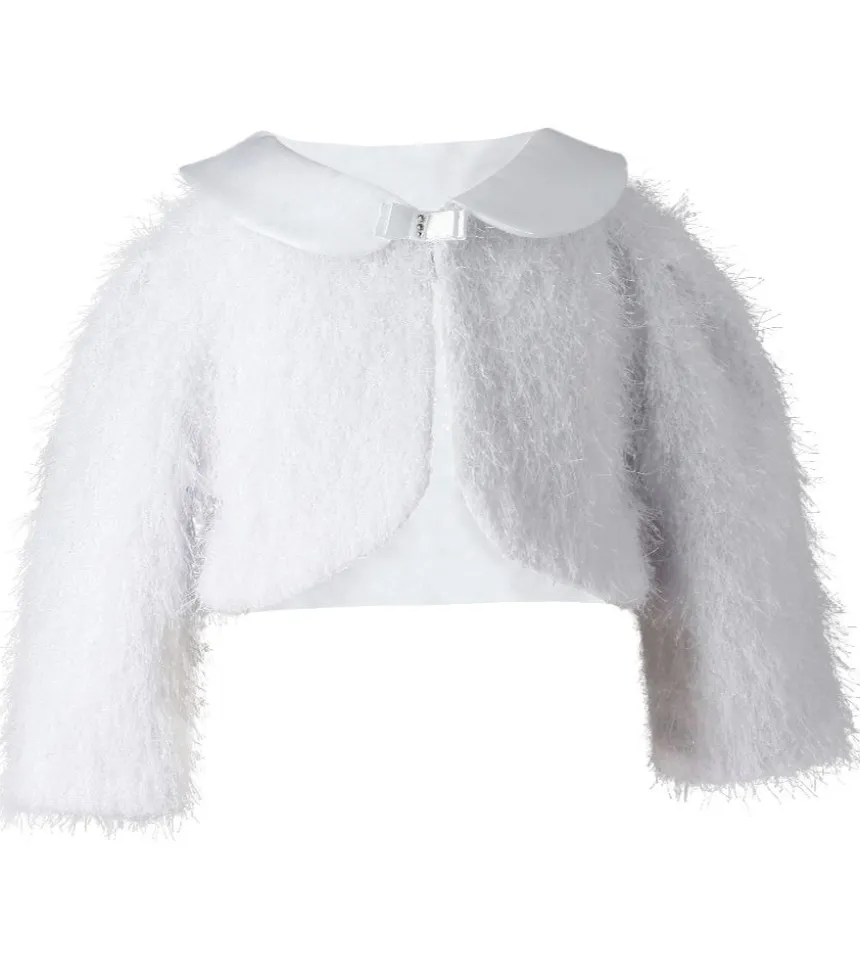 Veste blanche bébé fille Blanc 6 mois