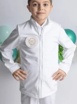 Veste communion garçon avec hostie