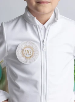 Veste communion garçon avec hostie