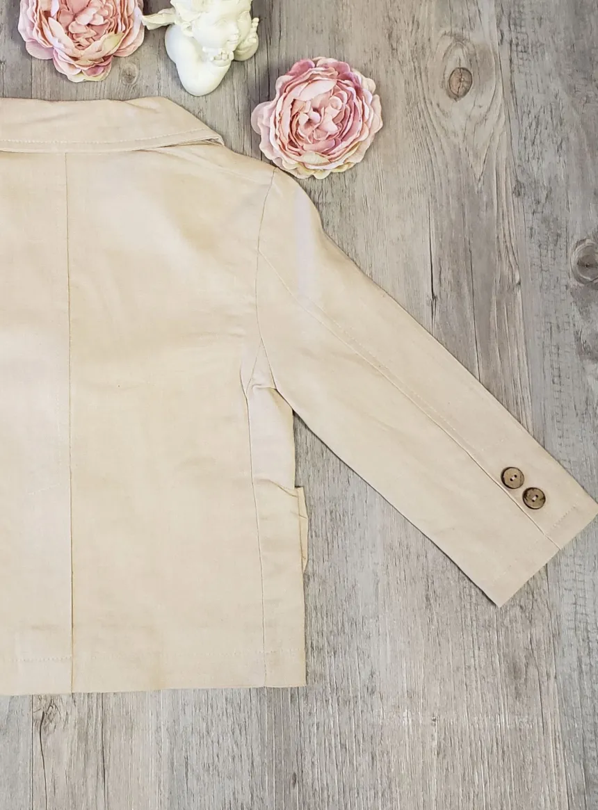 Veste costume bébé ou garçon Lin Edouard