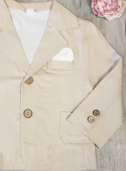 Veste costume bébé ou garçon Lin Edouard