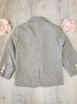 Veste cérémonie vintage bébé petit garçon Rafael II