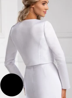 Veste de mariage pour femme en satin