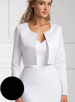 Veste de mariage pour femme en satin