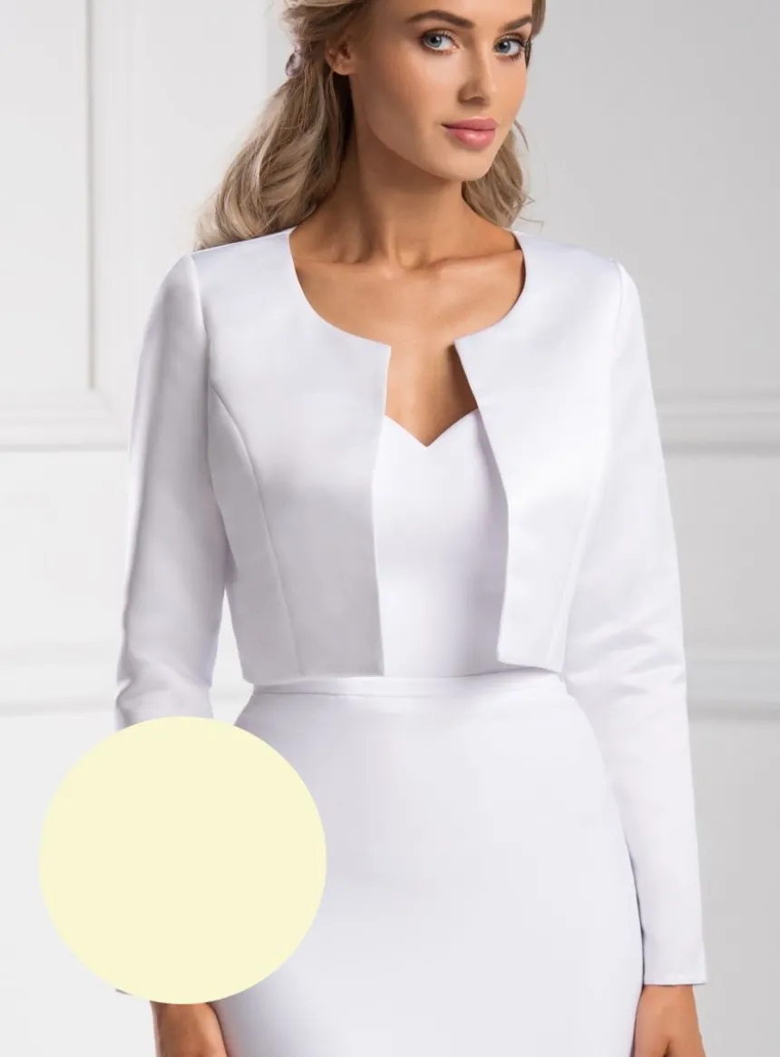 Veste de mariage pour femme en satin