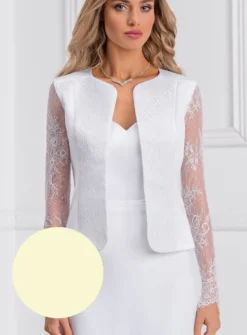 Veste en dentelle pour mariage