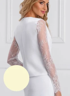 Veste en dentelle pour mariage