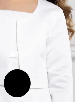 Veste fille en satin manches longues