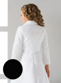 Veste fille matelassée manches longues