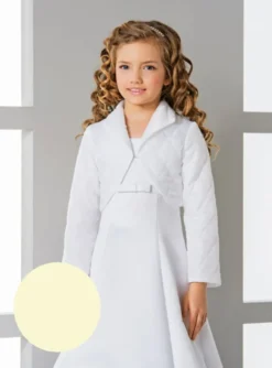 Veste fille matelassée manches longues