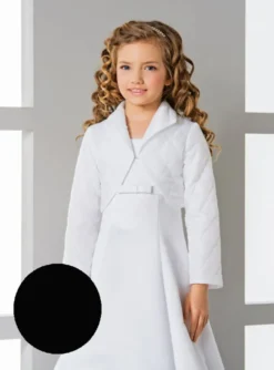 Veste fille matelassée manches longues