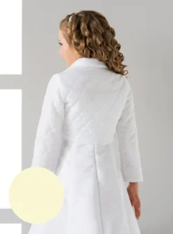 Veste fille matelassée manches longues