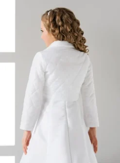 Veste fille matelassée manches longues