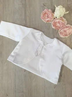 Veste fille satin