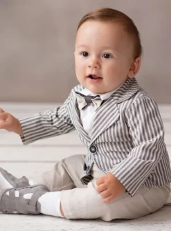 Veste rayée bébé garçon
