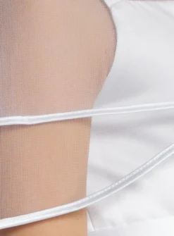 Voile de communion contour satin