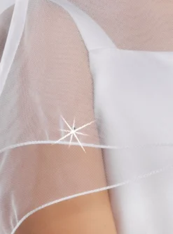 Voile de communion strass