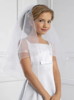 Voile de communion strass